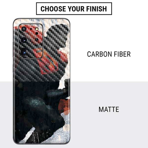 DC Comics Superman Color Sketch Galaxy S20 Ultra 5G Skin